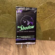 TOPPS The Shadow Deluxe Gold Series (1) Trading Card Pack, Sealed picture
