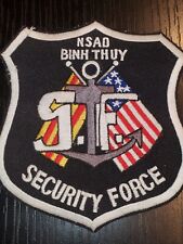 1960s 70s US Army Vietnamese Made NSAD Binh Thuy Security Forces Patch L@@K picture