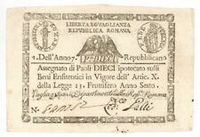 Italian States - Republica Romana - 10 Paoli - P-S540c- Foreign Paper Money - Pa picture