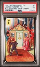 1939 CASTELL BROS. LTD. PETER PAN & LOST BOYS RED PSA GRADED RARE CARD picture