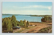 Lake Memphremagog Park Newport City Vermont Lake Road VTG VT Postcard picture