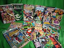 Marvel Comics Lot Of 30 Avengers Iron Man Thor Hulk Cap Vision War Machine LOOK picture
