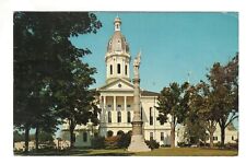 Town Hall & Memorial Middleboro Massachusetts Vintage Postcard AN75 picture