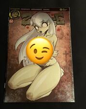 Action Lab Zombie Tramp #57 Mendoza Risque FOIL variant Origin of Angel Lynch  picture