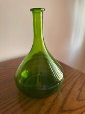 Vintage Gallo Green Glass Wine Decanter 9.5
