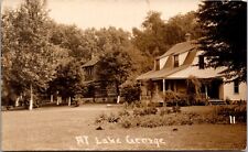 Real Photo Postcard Houses at Lake George, Indiana picture