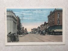 A1139 Postcard WI Wisconsin Ashland Second St Street Scene View picture