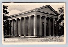 Red Hook NY-New York, Library, Bard College, Antique, Vintage c1954 Postcard picture