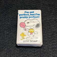 Snoopy Bath Boutique VINTAGE mini soap MIP I'm Pretty Perfect Woodstock 1980s picture