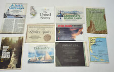 Vintage National Geographic 10  Maps Pamphlets The United States North America picture