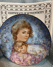 Edna Hibel's 1984 Mothers Day plate entitled 