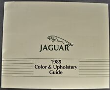1985 Jaguar Color/Upholstery Brochure XJS XJ6 Vanden Plas Excellent Original 85 picture