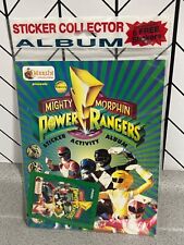 MIGHTY MORPHIN POWER RANGERS STICKER ACTIVITY ALBUM BOOK 1994 MERLIN - Complete picture