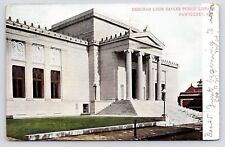 1905~Deborah Cook Sales Library~Pawtucket Rhode Island RI~Antique VTG Postcard picture