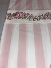Vintage Laura Ashley Full Flat Country Rose Pink  EUC picture