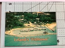 Leland's Fishtown Postcard -  Leland  Michigan picture