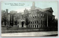 Waterloo Iowa~West Side High School~c1910 CU Williams Photoette~Postcard picture