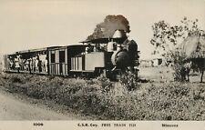 RPPC Postcard C.S.R. Coy Free Train Fiji Stinsons 1006 Colonial Sugar Refining picture