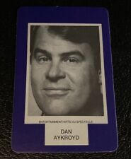 Dan Aykroyd Card Print Flaw Error 1993 Face To Face Guessing Game Trading Canada picture