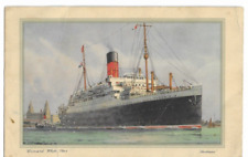 Cunard White Star R.M.S. Andania Abstract Log Liverpool to Boston N.Y. 1/20/1939 picture