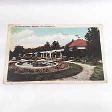 Richmond Virginia Maymont Park -Italian Gardens & Museum- Postcard Posted 1932 picture