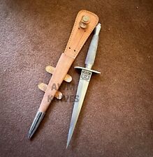 The British Army Fairbairn Sykes Commando fighting knife 1st pattern boot dagger picture