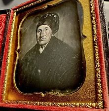 1/6 Daguerreotype of Painting Georgia Cherokee Indian Antique 1850s       [5861] picture