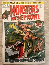 Monsters on the Prowl #16 Comic Book 1972 King Kull 1st App. Thulsa Doom VF picture