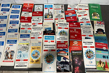 46 Vintage Road Maps: Exxon, Ecco, etc. Preowned, various Places, See Pics picture