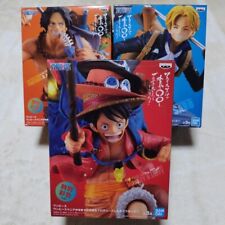 One Piece LUFFY ACE SABO Mania Produce Special Figure 3 Set BANPRESTO BANDAI picture