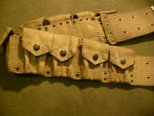 Pre- WW1 US Army 1907  Rimless Eagle snaps  Infantry Belt. picture
