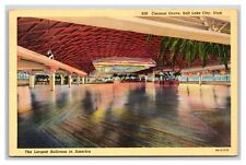 Coconut Grove Ballroom Salt Lake City Utah UT Linen Postcard R28 picture