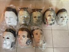 Lot of 8 TOTS Halloween Michael Myers Masks - Kirk, 1978, H40, Kills, Ends… picture