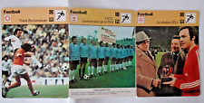 3 sheets editions meeting Franz Beckenbauer picture
