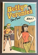 🔥Betty and Veronica / Fresh Meat #1 SIGNED by Dan Parent NM+ 🔥 picture