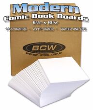 1000 BCW Comic Book Backing Boards Modern / Current Archival Safe Storage Bulk picture