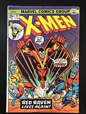 X-Men #92 1975 Marvel Comics Vintage Bronze Age Comic Magneto Cyclops VG *A1 picture