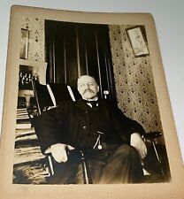 Rare Antique American Baptist Pastor Rev. MacGeorge Newark, NJ Cabinet Photo picture