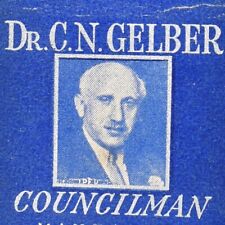 1930s Doctor Dr Charles N Gelber Physician Councilman Manhattan New York City picture