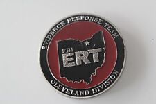 FBI Evidence Response Team Cleveland Division ERT Challenge Coin picture