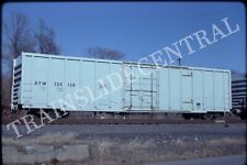 Original train slide ATW Atlantic and Western boxcar 120138, 2001 picture