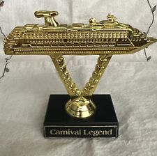 Carnival Legend Plastic Ship on a Stick Trophy picture