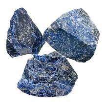 3 lb of Sodalite Untumbled Chunks Gemstones (Size Count Appearance Varies) picture