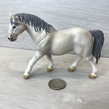 Schleich 2001 Lipizzaner Gray Mare Horse  Retired 5” Solid Heavy Vintage picture