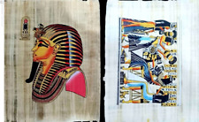 Wholesale of 2 High Quality Egyptian Papyrus Paper Original Hand Painted 30*40cm picture