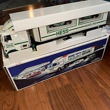 2003 Hess Gasoline Toy Truck and Race cars in Original Box picture