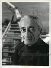 1980 Press Photo Jacques-Yves Cousteau, world renowned naturalist & explorer picture