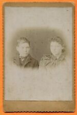 Portrait of 2 Siblings, by H. J. Newcomb, circa 1890s picture