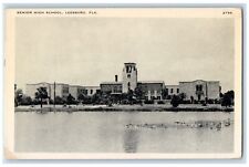 c1920's Overlooking Senior High School Leesburg Florida FL Vintage Postcard picture