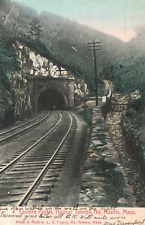VIntage Postcard-Eastern Portal, Hoosac Tunnell No, Adams, MA picture